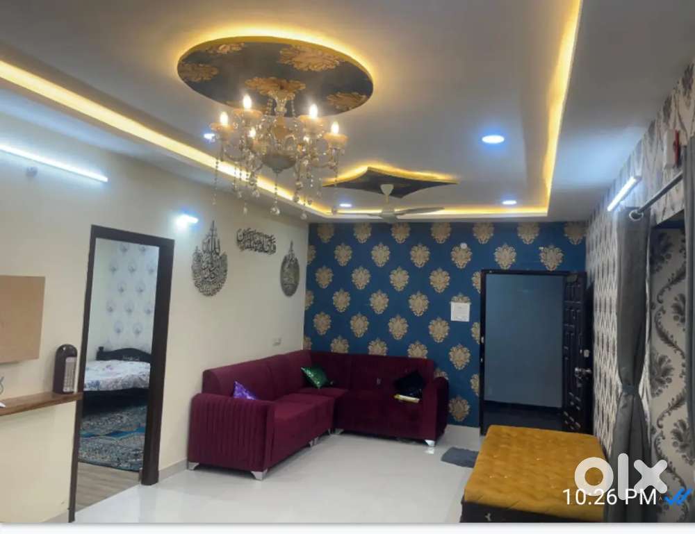 4 BHK FULLY FURNISHED FLAT FOR SALE IN TOLICHOWKI CLOSE TO 7TOMBS ROAD
