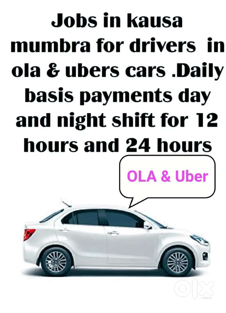 Driver Ola / Uber Chaye hisab daily 50/50 Daily incentives