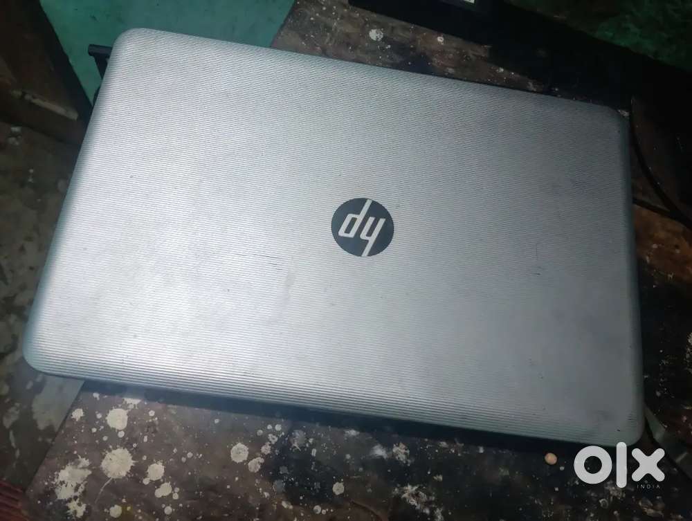 HP laptop with charger