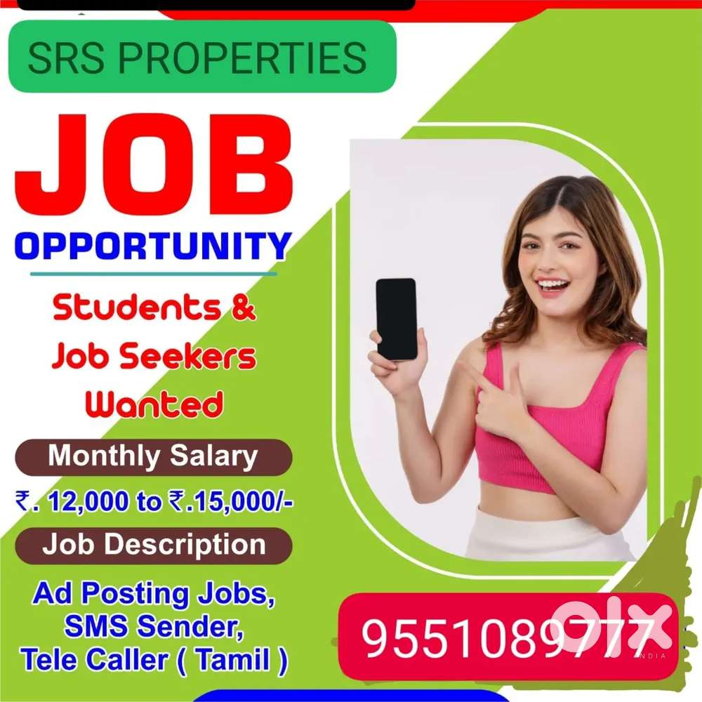Wanted Active Female Telecallers in thiruvottiyur Wimco Nagar