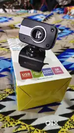 Zebronics HD Webcam+ DELL Wireless keyboard & mouse Unused  Box Pack