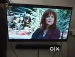 VU gloed Tv(4k Dolby ),43 inches+Zebronics juke bar 9400(525 watts )