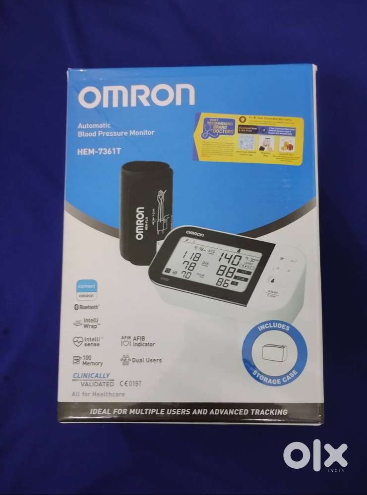 Brand New - Omron HEM 7361T Bluetooth Blood Pressure Monitor