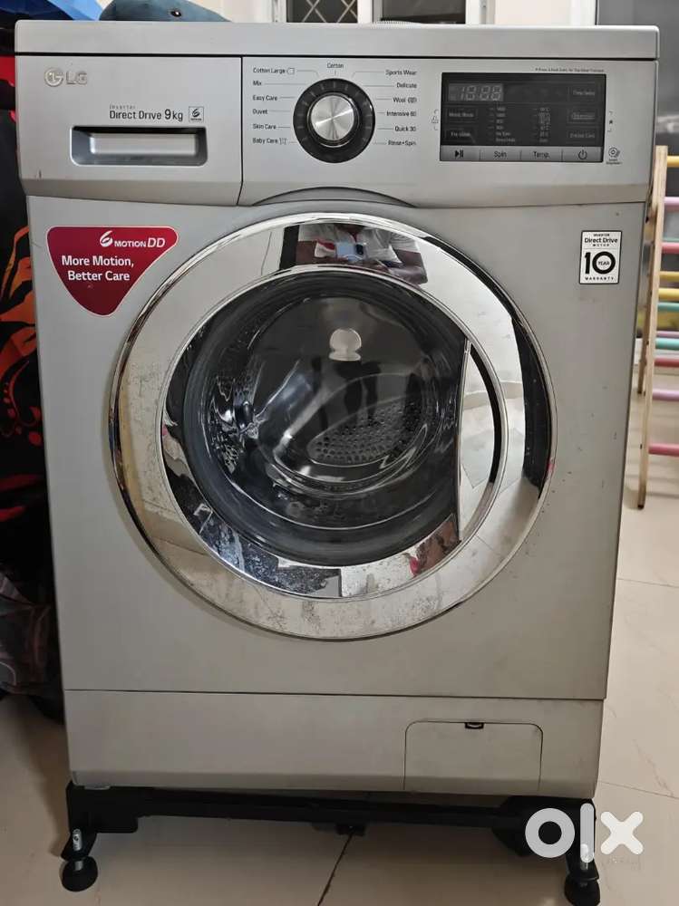 LG 9 kg Fully Automatic Front Load – Perfect Working, 5 Years Old
