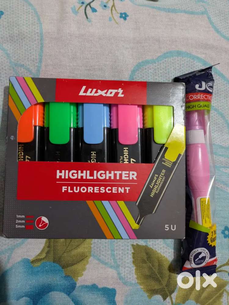 Luxor Highlighter
Pack of 5 Multicolour