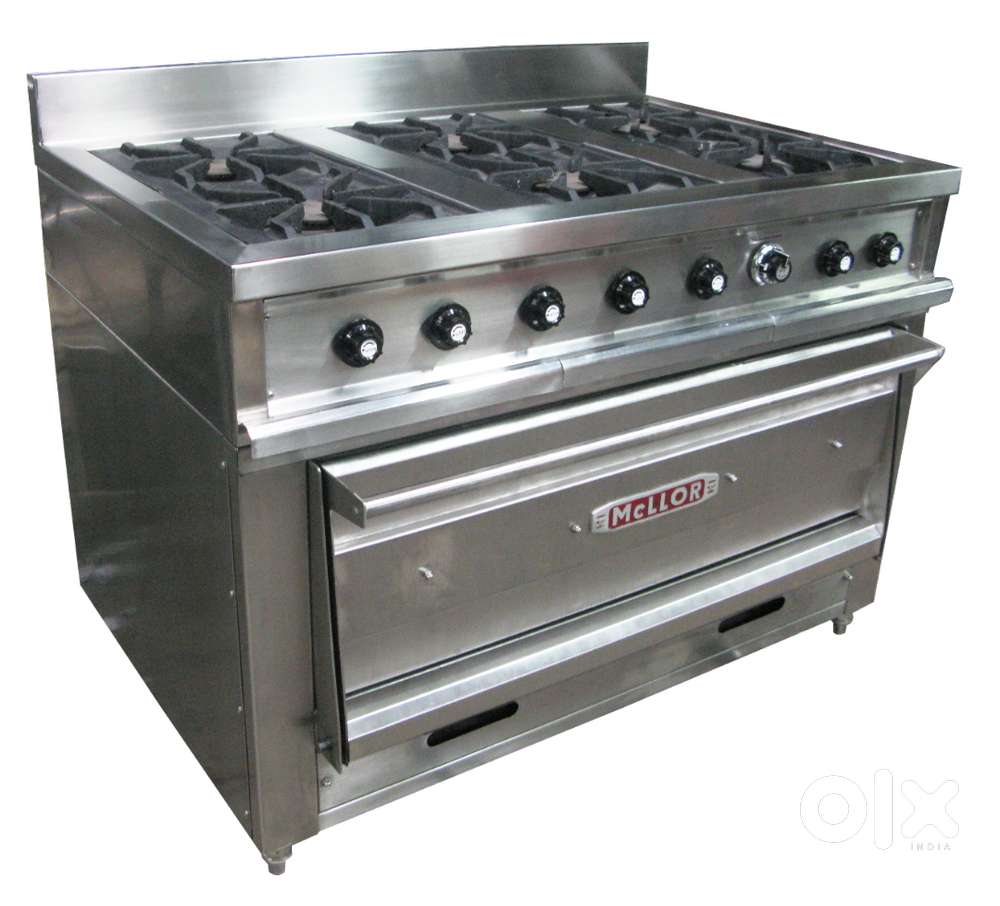 Second Hand and New Commercial Indian and Chinese Burner Counter Range