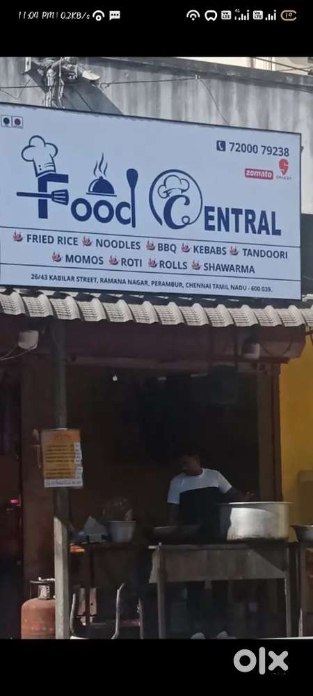 FAST FOOD SHOP FOR sales  IN PERAMBUR