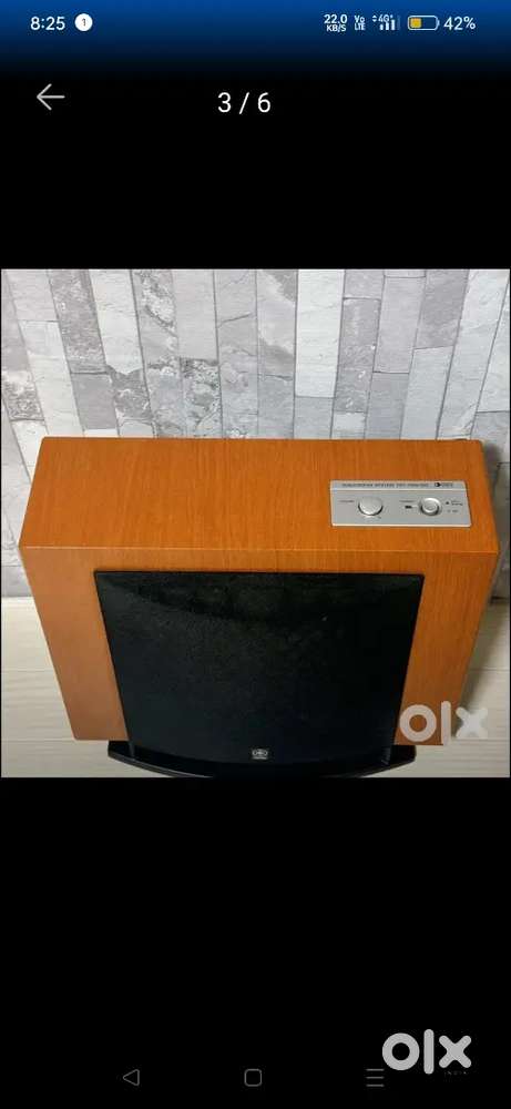 Yamaha active sub woofer YST FSW100. Only for Rs  10,000.