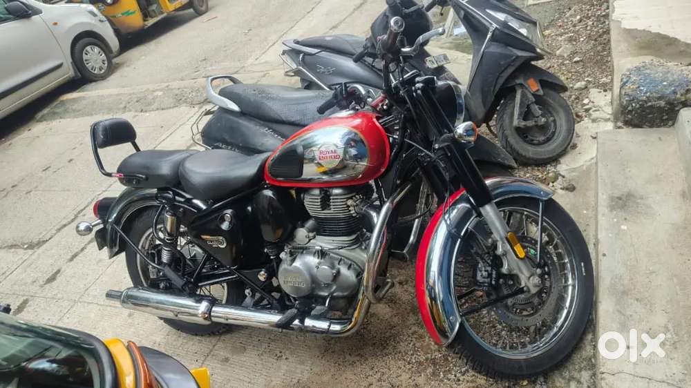 Chrome red colour, very well maintained