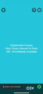 Independent house @Attavar near DMART