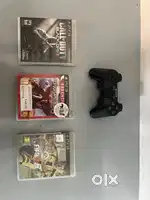 Ps 3 cds and one joystick