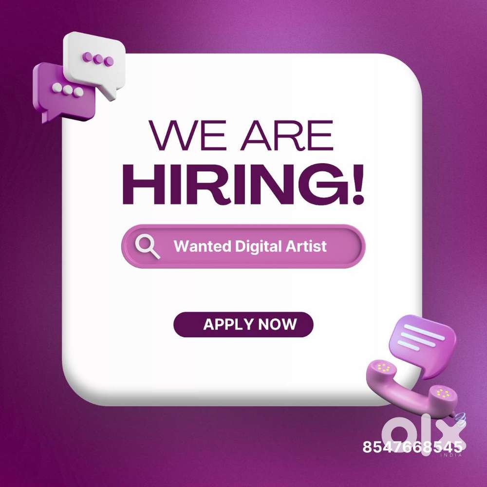 Wanted Digital Artist (Digital Painting).