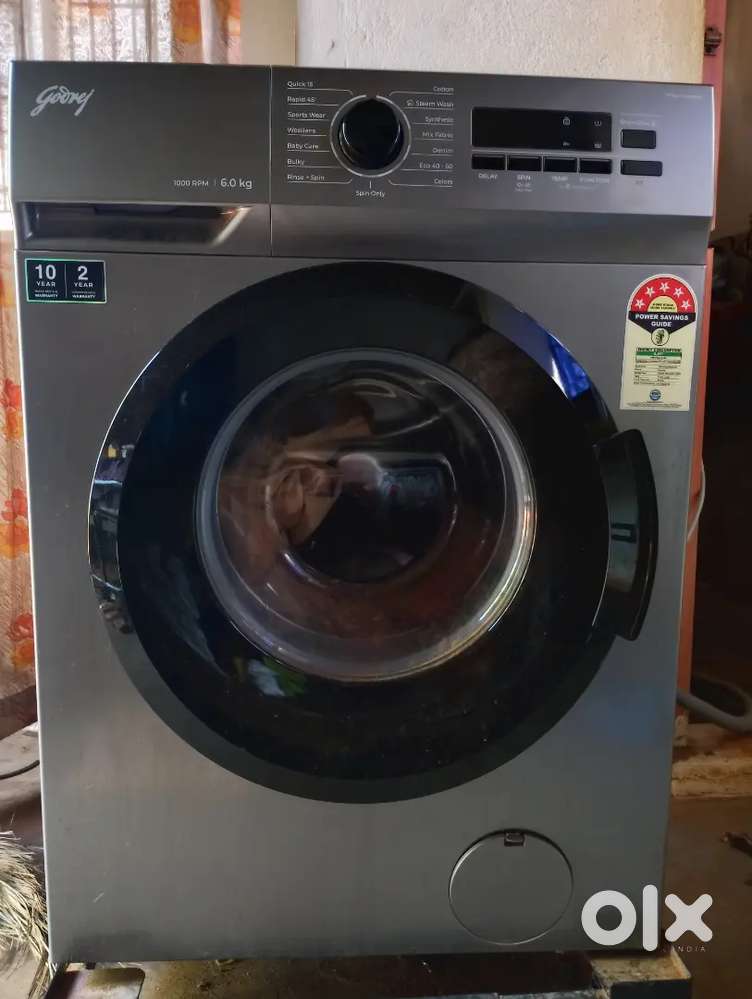 Godrej - Fully automatic washing machine - 6kg - Front load