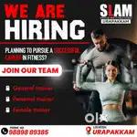 General trainer, personal trainer, female trainer need