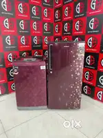 Combo Panasonic flower model single door & LG marrow walkitaki machine
