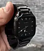 Branded Black QUARTZ Watch with BOX UNUSED