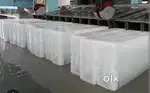 Dry ice, Ice cubes,ice block, wood, coal