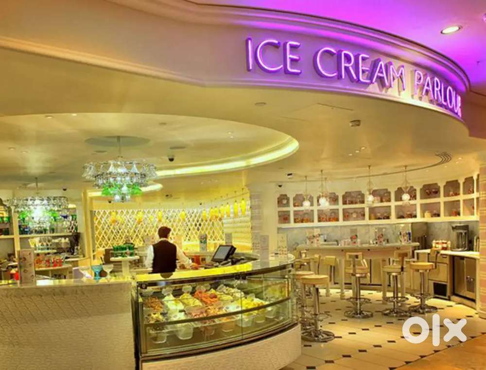 Wanted Part Time Counter staff at Branded Ice cream parlour
( Male )