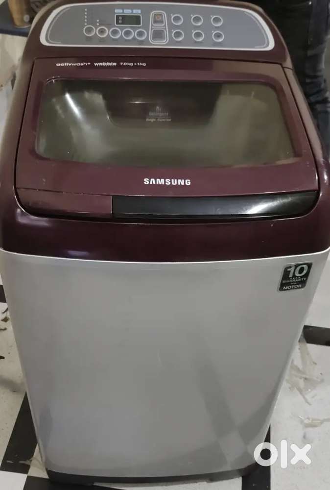 Washing machine 6 months full warranty and 1 year motor