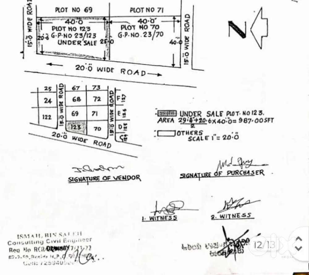 Open plots near karnool road yergera