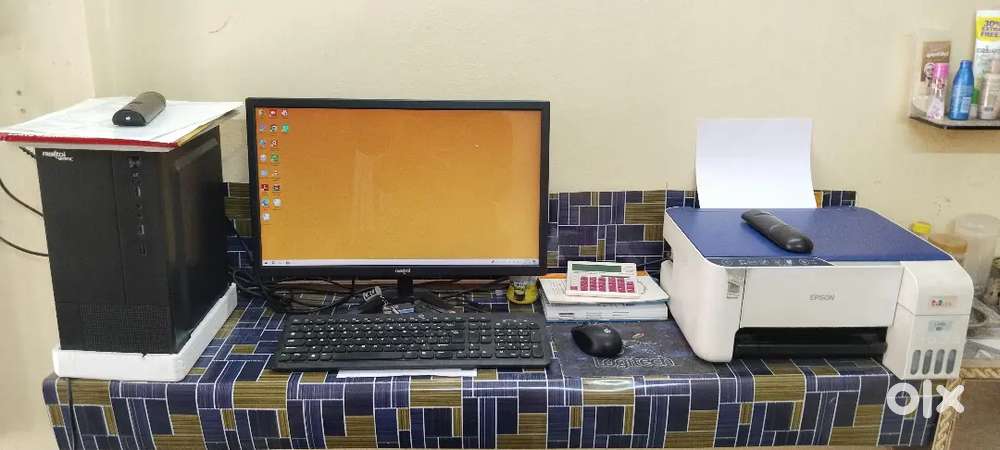 Computer set up all one month old only