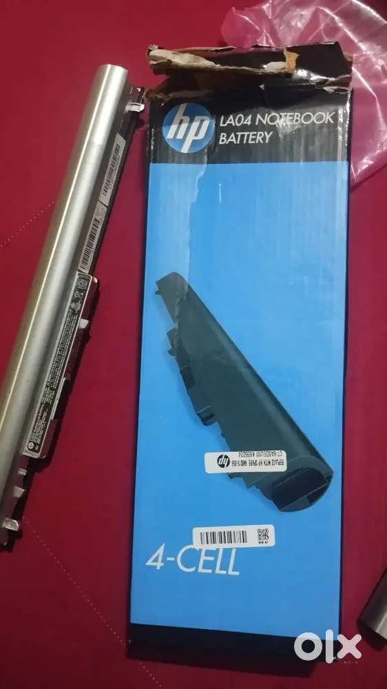 Hp pavilion battery good condition no use box pack