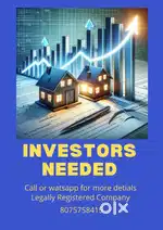 Short term Investors needed for our company