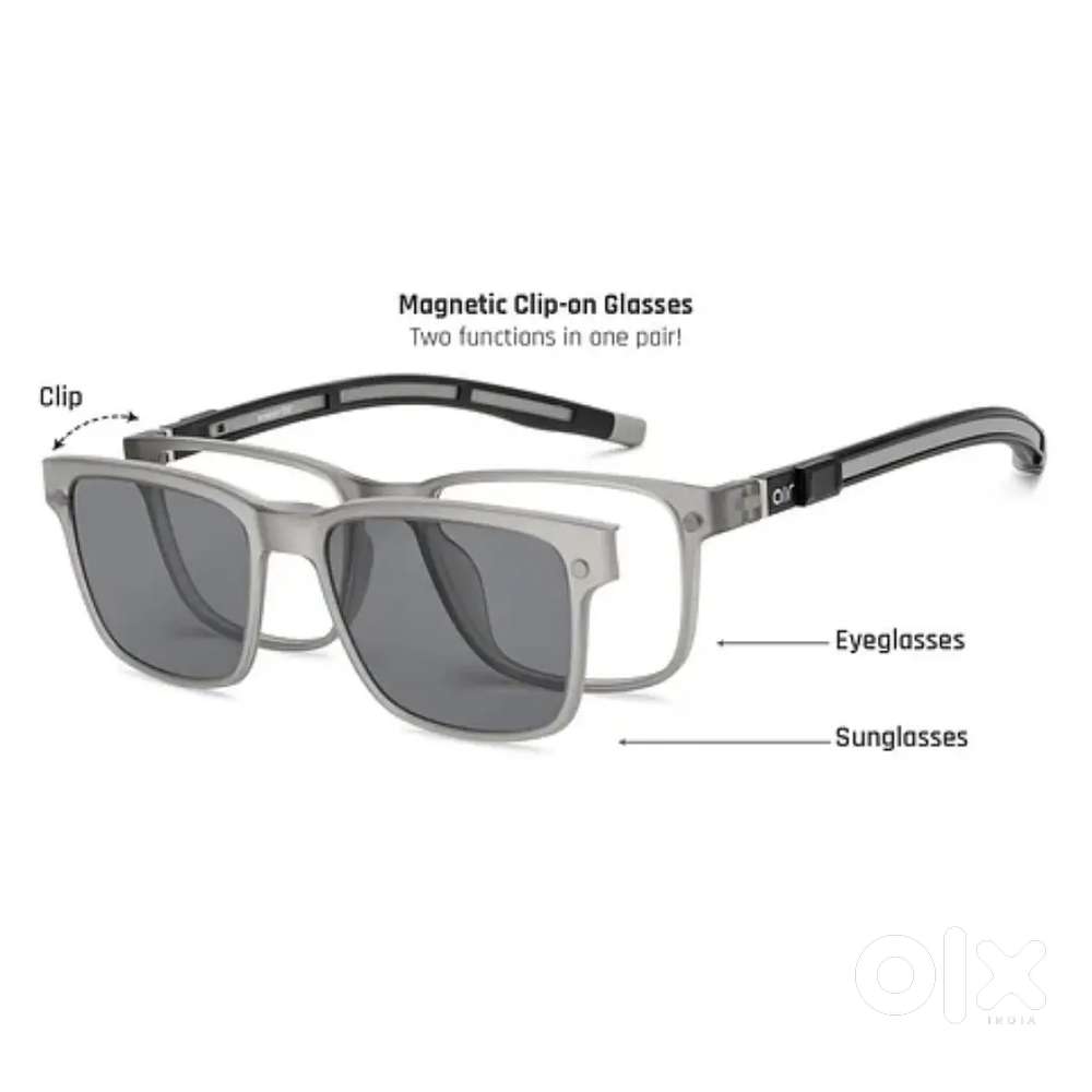 Trendy lenskart clip on glasses