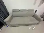 3 seater sofa with head rest