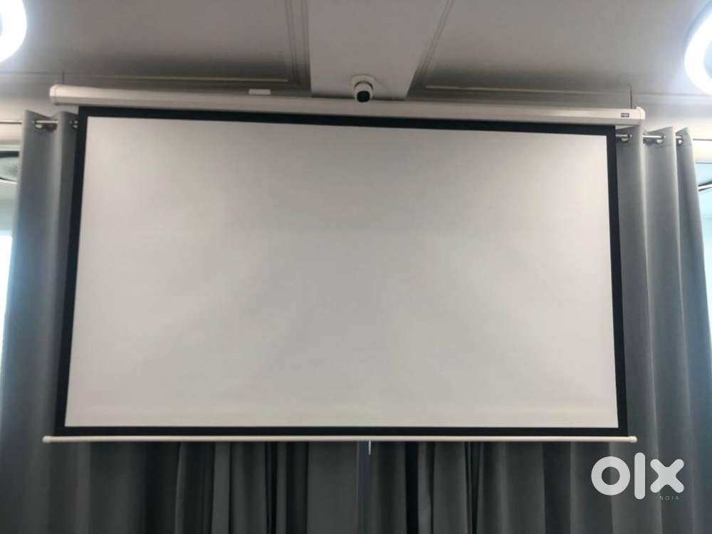 Inlight Motorised Projector Screen 110 (8x4.6 Ft) – 16:9 Format