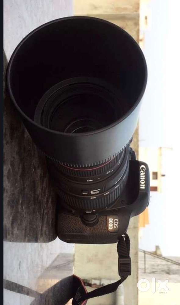 Canon 800d with sigma 70-300lens