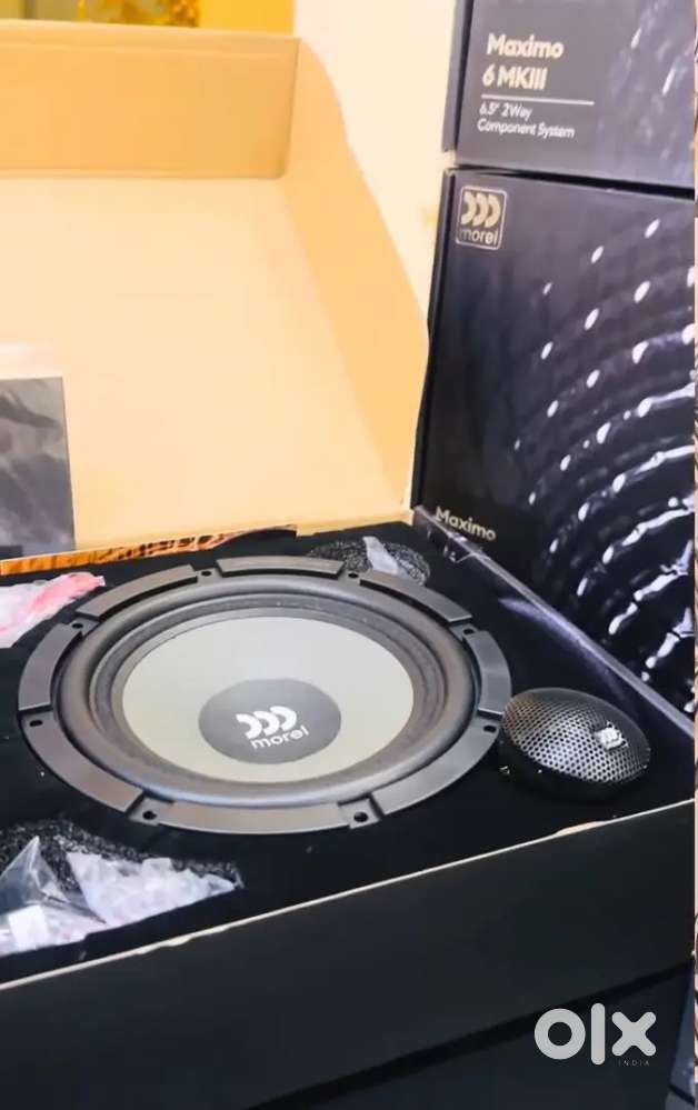 Car music system, car speaker