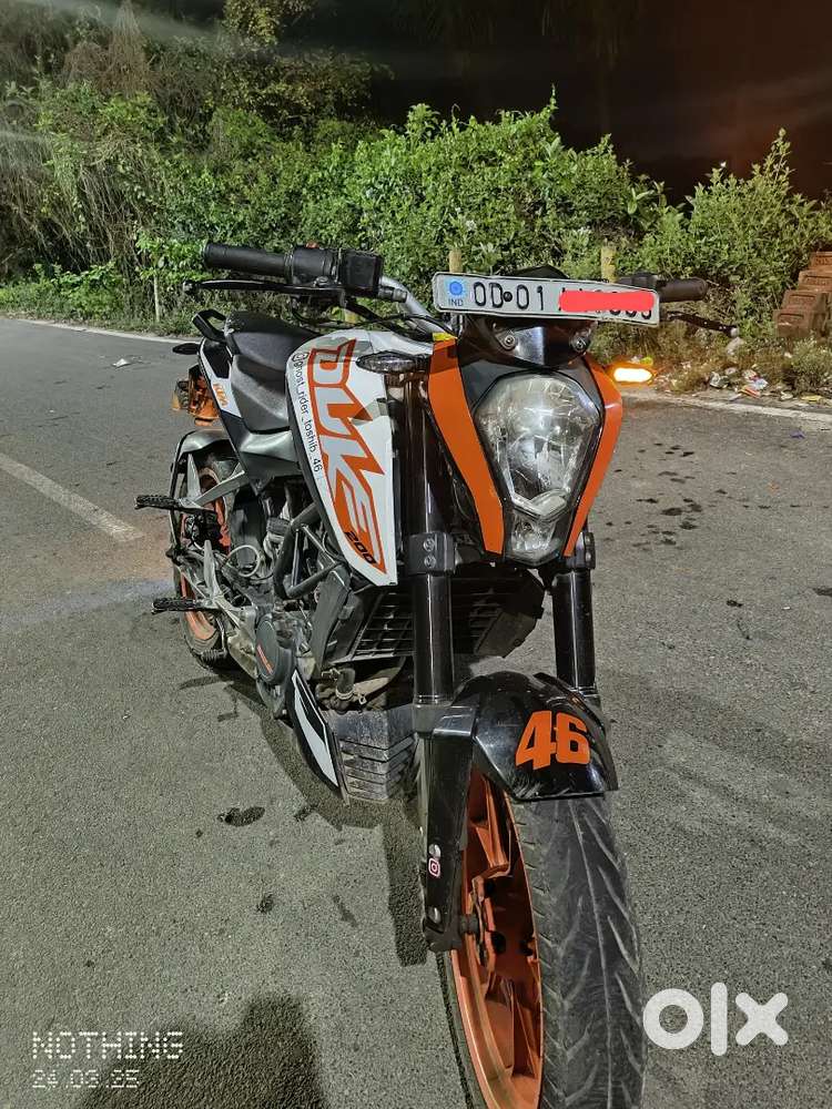 Ktm duke 125 2019 model runing condition