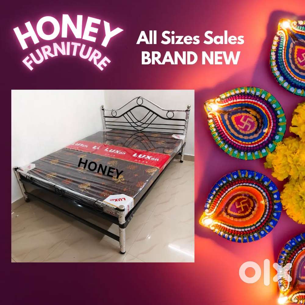 Steel Cot Bed Mattresses Sales - palavakkam chennai online service