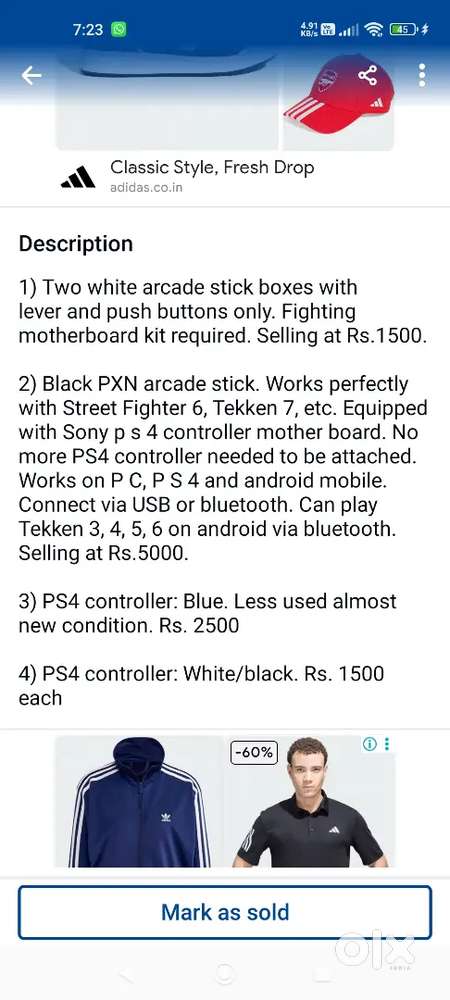DIY Arcade Stick, PS4 controller