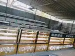 Sweet bakery display counter