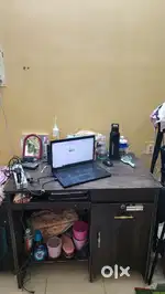 Single Cot Bed and Computer Table