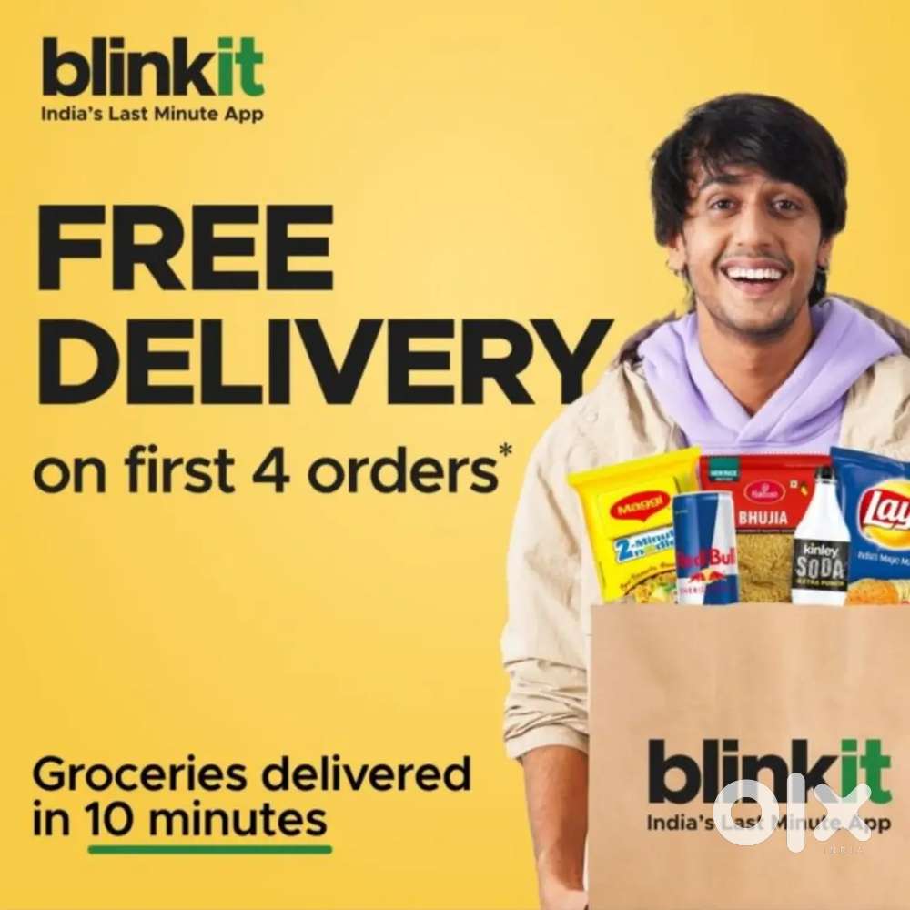 Blinkit delivery boy