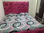 Double Bed Queen Size bed with matress and sofa