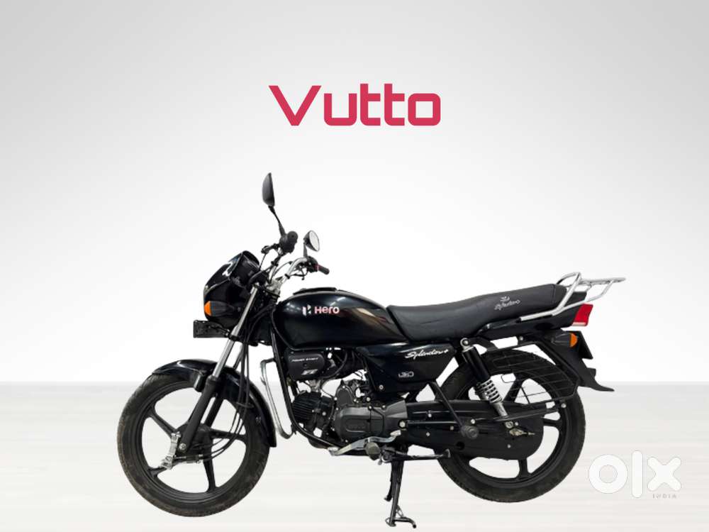 Hero Splendor Plus Self Alloy  i3s (1949), 6 Months Warranty