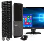 Dell FULL COMPUTER SET 8GB RAM 128GB SSD windows 10