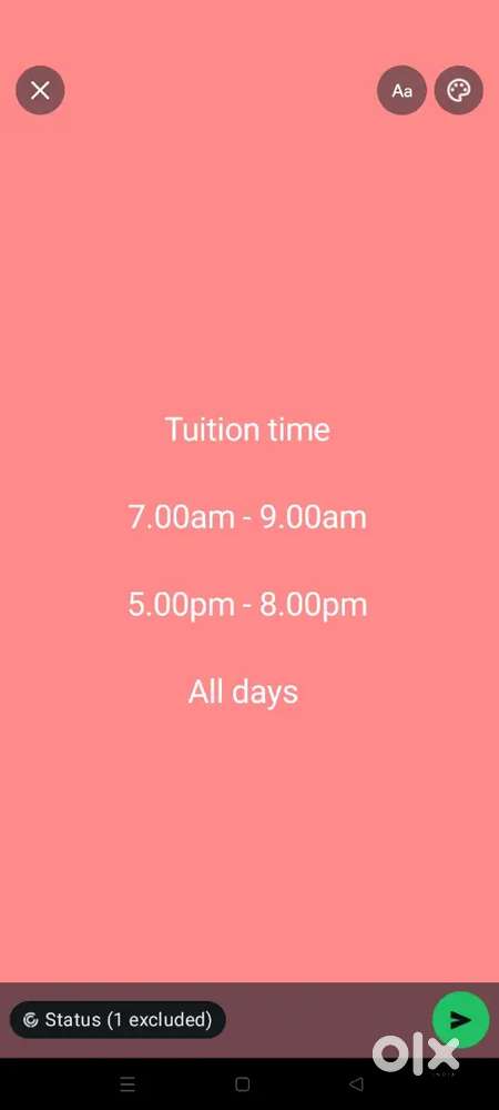 Home tuition available from class I to X..( CBSC , ICSE, BSE ) all .