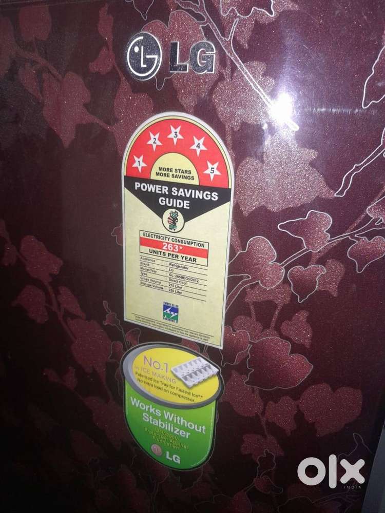 Good Working Condition 250 L LG Fridge (GL-285BEG5/2012) for Sale