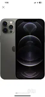 I phone 12 pro max 256 gb grey color 99% condition