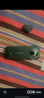 Insta 360 x3 and 3 extra battaries and complete vlog setup mob number