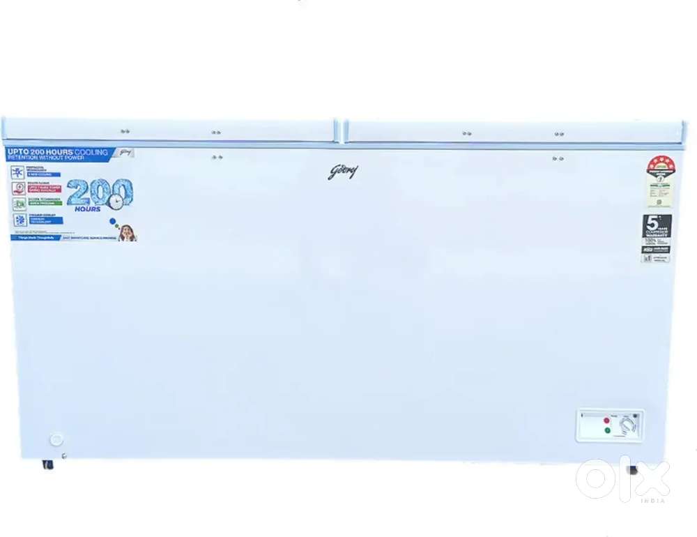 Godrej
500 L Double Door Standard Deep Freezer