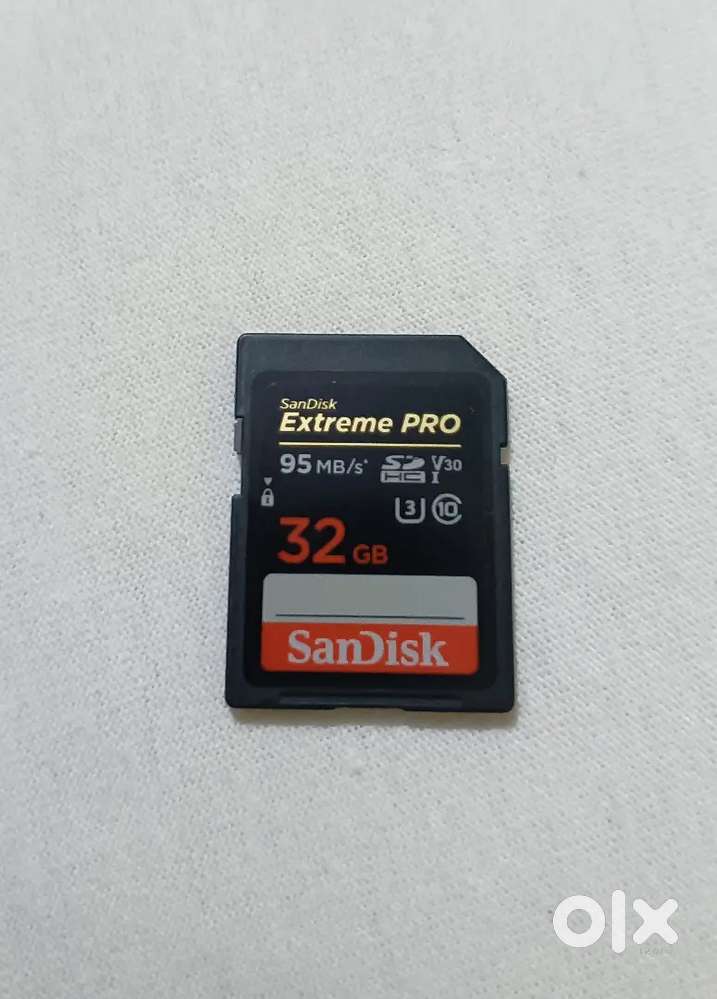 SD Card 32GB for DSLR camera