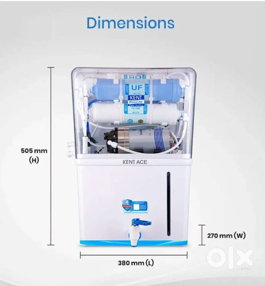 Kent RO water filter.