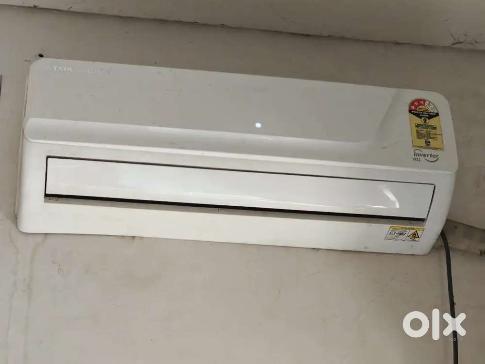 Ac , bed table, table and chair and a swing