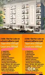 # 2BHK New Luxury Flats  For Sale at Siddhartha law college S.Road.